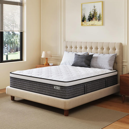 12 Inch Fiberglass Free Bed Mattress